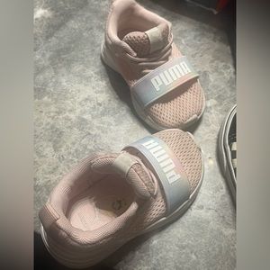 Pink Puma shoes 5C